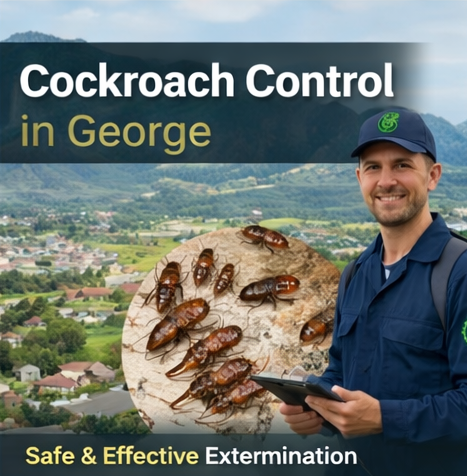 Cockroach Control in George - Pest Control Excellence