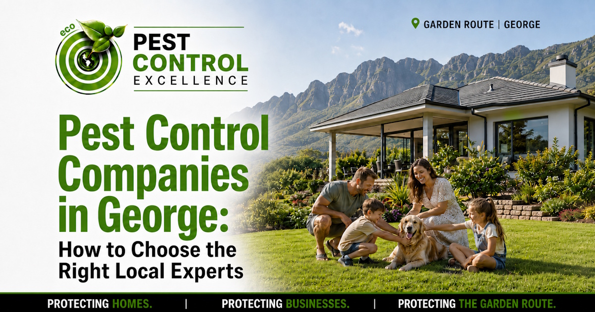 Pest Control Companies in George - Pest Control Excellence